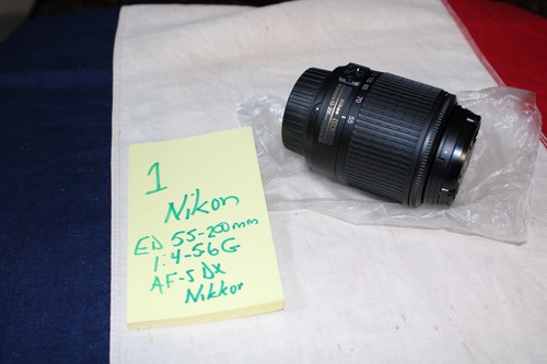 Nikon nikkor 55 - dx, af-s