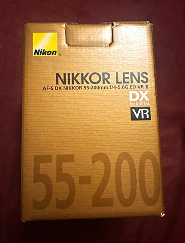 Nikon nikkor 55 - dx, 55-200mm