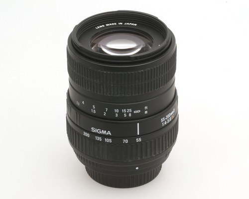 Sigma zoom 200 4 - sigma, 55-200