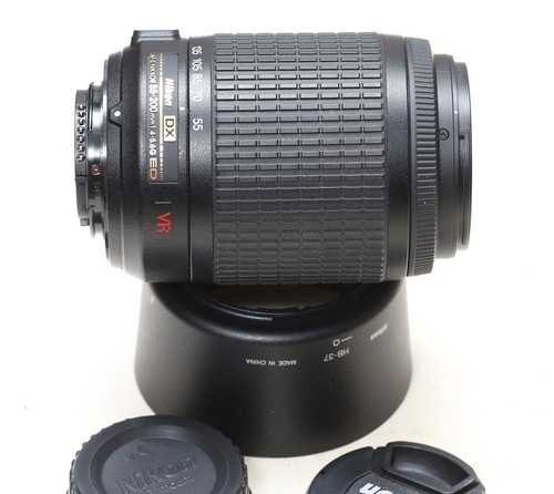 Nikon nikkor 55 200mm - nikon, dx