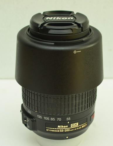 Nikon nikkor 55 200mm - af-s, 55-200mm