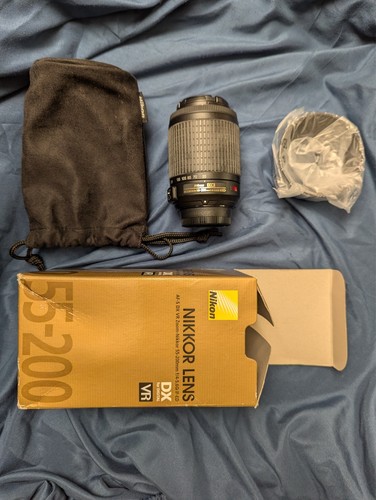 Nikon nikkor 55 200mm - af-s, 55-200mm