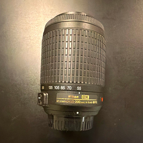 Nikon nikkor 55 200mm - dx, 55-200mm