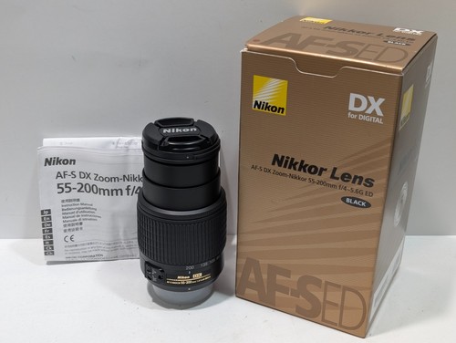 Nikon nikkor 55 200mm - nikon, af-s