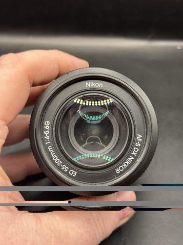 Nikon nikkor 55 200 - nikon, mm