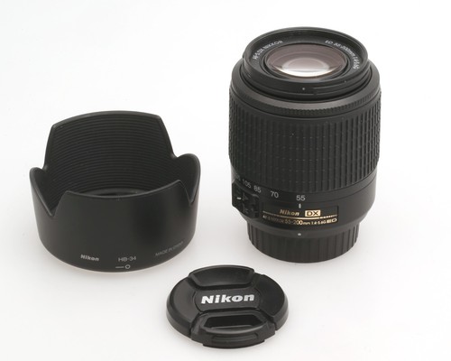 Nikon 55 200 - nikon, af-s