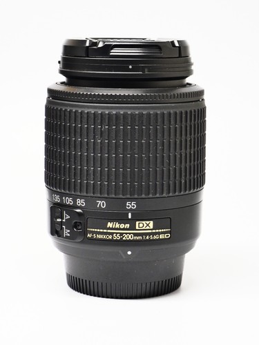 Nikon nikkor 55 - nikon, 55-200mm