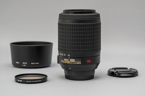 Nikon nikkor 55 200 mm - nikkor,