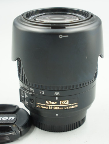 Nikon nikkor 55 200mm - dx, 55-200mm