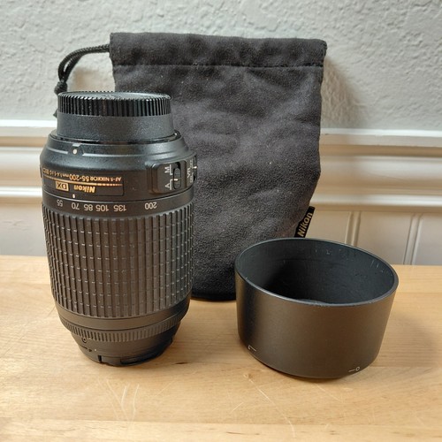 Nikon nikkor 55 - dx, af-s