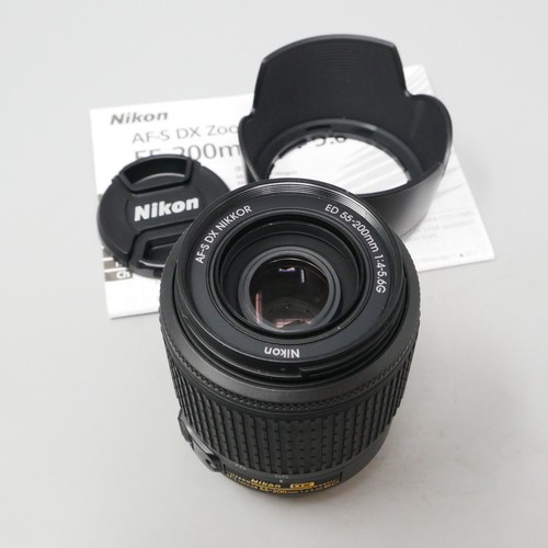 Nikon nikkor 55 200mm - dx, af-s