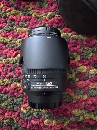 Nikon nikkor 55 200mm - af-s,