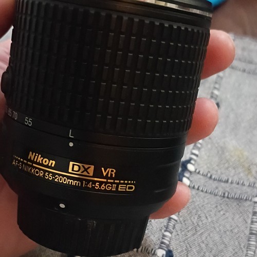 Nikon nikkor 55 200mm - dx,