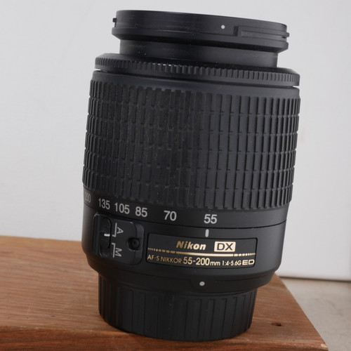 Nikon nikkor 55 200mm - af-s, dx