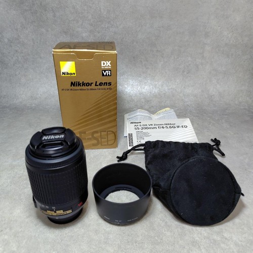 Nikon vr 55 200mm - nikon, af-s
